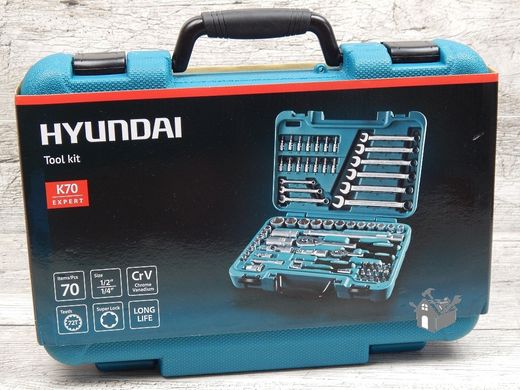 Набір інструментів Hyundai K 70 (70 одиниць)