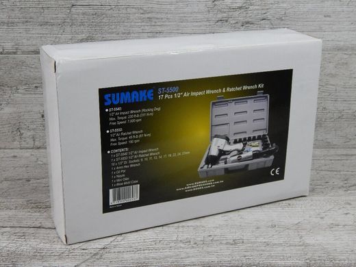 Набір пневмоінструменту 1/2" Sumake ST-5500