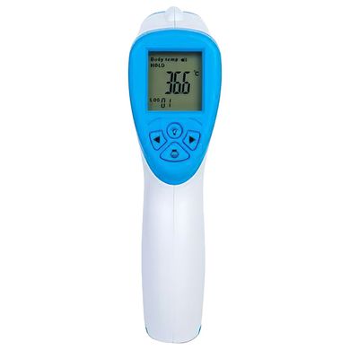 Безконтактний інфрачервоний термометр (пірометр) для вимірювання температури тіла = + 32 - + 42.9°C PROTESTER T-168