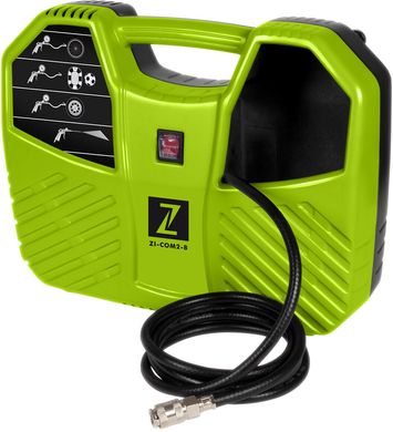 Безмасляний компресор 180 л/хв 8 бар Zipper ZI-COM2-8