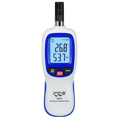 Термогігрометр Bluetooth 0-100% -20 - + 70°C WINTACT WT83B
