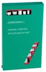Набор угловых ключей Jonnesway H15M105S SPLINE М-профиль 5 шт.