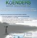 Вітряна система для аерації води 6 м із однією діафрагмою Koenders 39003