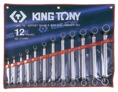 Набор ключей накидных 6-32мм 12 пр KING TONY 1712MR