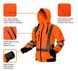 Сигнальная рабочая куртка NEO 81-746 оранжевая, L, Сигнальная спецодежда
