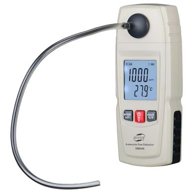 Газоаналізатор аміаку NH3 + термометр 0-100 ppm 0 - + 50°C BENETECH GM8806