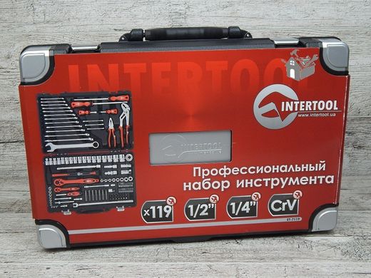 Набір інструментів Intertool ET-7119 (119 одиниць)