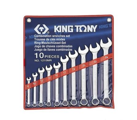 Набір ключів комбінованих KING TONY 1210MR 8-24мм (10 предметів)