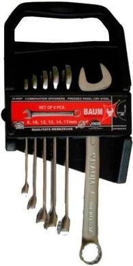 Набір ключів рожково-накидних Baum 30-06MP 8-17 мм 6 од. в пластиковому утримувачі