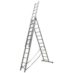 Лестница раскладная ELKOP VHR H 3x12 7.4м 3 секции 12 ступеней (37492)
