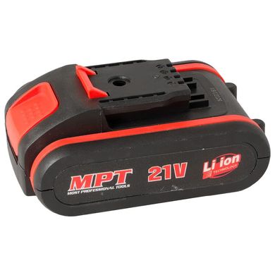 Ножиці по металу акумуляторні 21В Li-ion 1.5 Ач 2 швидкості 0.1-1 мм сумка MPT MCS2150.A1