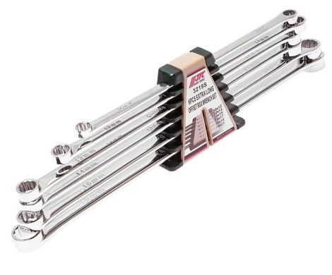 Набор ключей накидных удлинённых двусторонних 10-21 мм 6 ед JTC 3219S