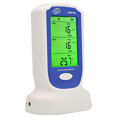Детектор якості повітря PM2.5 PM10 0 - + 50°C BENETECH GM8803