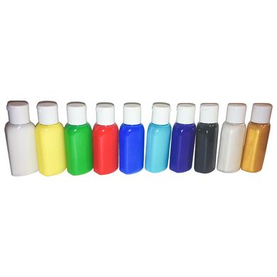 Набір фарб для нігтів PREMIUM * Nail-Art * Water series 10 шт по 30 мл Airbrush Sector 5701/30