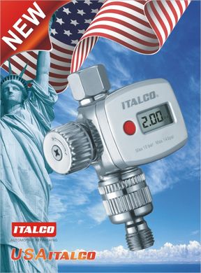 Регулятор давления воздуха цифровой 1/4" ITALCO FR8