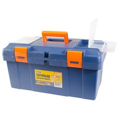 Ящик для инструмента 20" (500x270x245 мм) пластиковые замки MASTERTOOL 79-2620