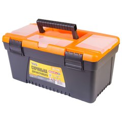 Ящик для инструмента 15" (380x204x180 мм) пластиковые замки MASTERTOOL 79-2715