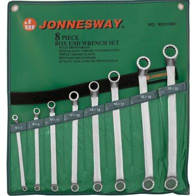 Набір ключів комбінованих 8шт Jonnesway W23108S