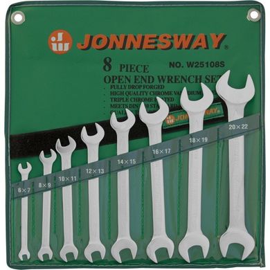 Набір ключів комбінованих 8 шт Jonnesway W25108S
