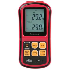 Термопарний термометр -250 - + +1767°C BENETECH GM1312