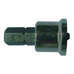 Набор бит с ограничителем Sigma 4010281 PH2×25 мм S2 ¼" 10 шт. на блистере