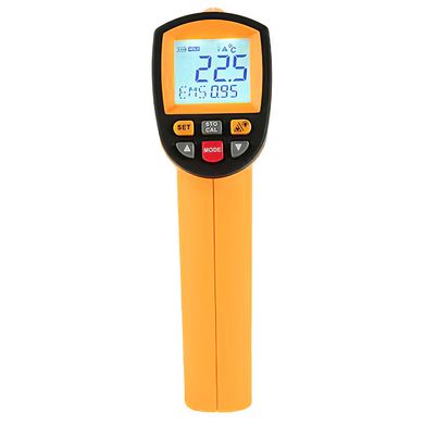 Безконтактний інфрачервоний термометр (пірометр) -30 - + 1150°C 20: 1 EMS = 0.1-1 BENETECH GM1150
