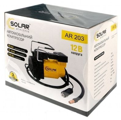 Автокомпресор Solar AR 203