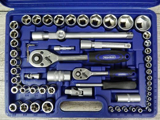 Набор инструментов Werker UN-1108П-6 (108 предметов)