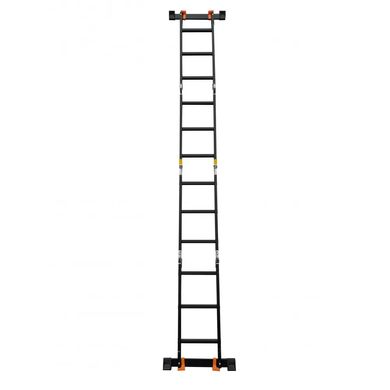 Лестница-трансформер 4x3 0.9-3.55 м анодированный алюминий GTM KMP403A