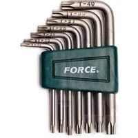 Набор ключей Torx Г-образных Force 5071 Т10-Т40 7 ед.