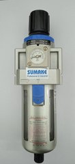 Фильтр воздушный с регулятором 1/4" 3000 л/мин Sumake SA-2444F&R