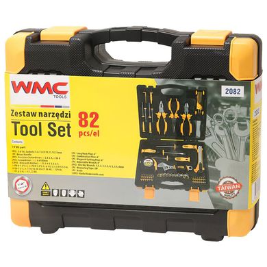 Набір інструментів WMC TOOLS 2082 (47005) (82 предмета)