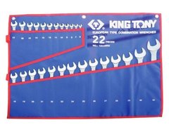 Набор ключей комбинированных KING TONY 1222MRN 6-32 мм (22 предмета)