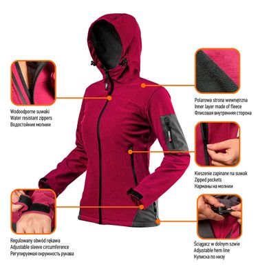 Куртка робоча NEO 80-550 softshell, L, Куртки робочі