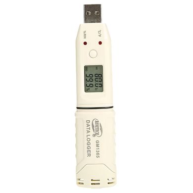 Реєстратор даних вологості і температури USB 0-100% -30 - + 80°C BENETECH GM1365