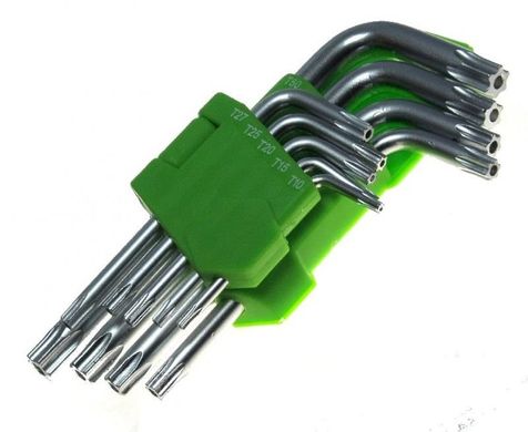 Набор ключей Г-образных TORX Alloid НТ- 0912 T10 -T50 9 ед.